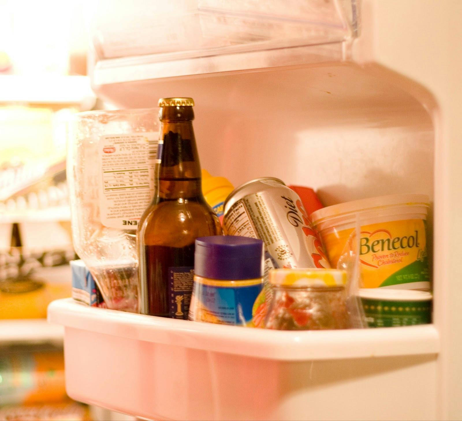 There are simple ways that help you get things out of the fridge and enjoy a nice meal or snack. (Photo courtesy of Flickr/“Fridge” by Sara/April 15, 2006).