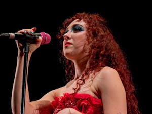 Chappell Roan is a queer pop artist who paved her way to fame through her 2023 album, “The Rise and Fall of a Midwest Princess” (Photo courtesy of Flickr / Justin Higuchi, Nov. 18, 2022).