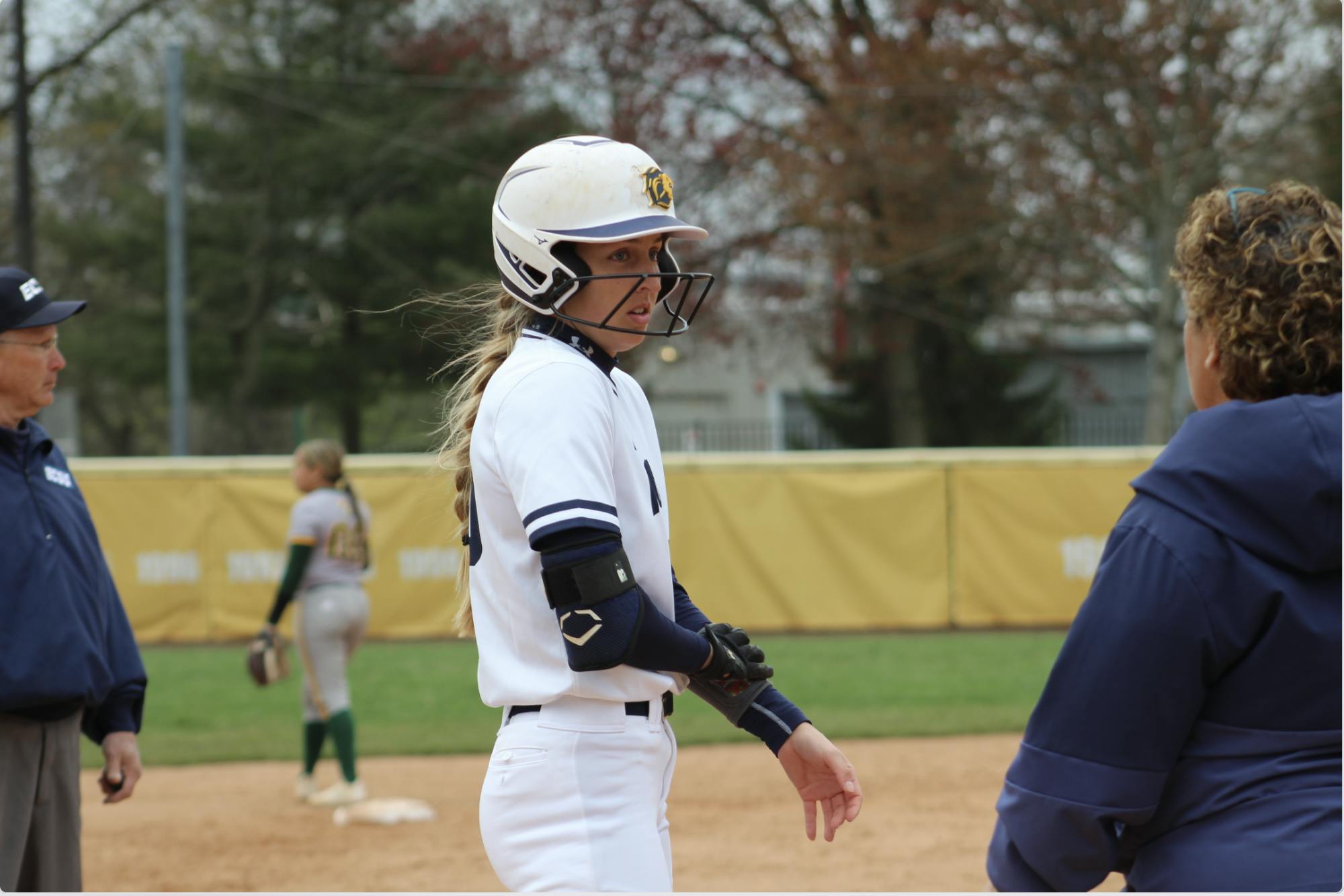 The Lions defeated No. 2 Rowan, who was the last undefeated collegiate softball team at any level. (Photo by Elizabeth Gladstone / Multimedia Coordinator)