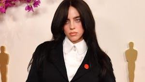 Billie Eilish, a multi-Grammy-winning artist, is encountering backlash due to a sustainability remark directed at bigger artists who release numerous vinyl variants. (Photo courtesy of IMDb)