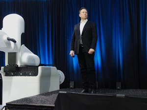 Neuralink, a company co-founded by Musk in 2016, aspires to produce significant advances in the realm of what neuroscientists and engineers term “the brain-computer interface.” (Photo courtesy of Wikimedia Commons / “Elon Musk and the Neuralink Future” by Steve Jurvetson. CC-BY-2.0. August 28, 2020).