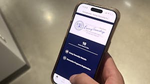 The app went live on May 1. ( Photo by Joseph Caruso / Staff Writer)