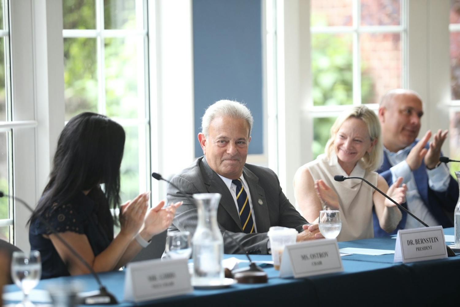 The Board of Trustees voted to name Michael Bernstein the 17th president of the College at its June 6 meeting (Photo courtesy of TCNJ / Anthony DePrimo).