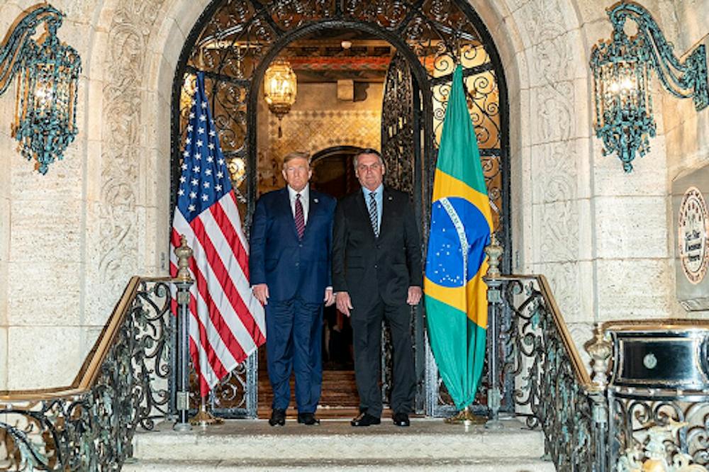 <p><em>Right-wing candidate Flávio Bolsonaro has close ties to President Trump, who has verbalized hopes to tighten control over Latin America. (Photo courtesy of </em><a href="https://commons.wikimedia.org/w/index.php?search=bolsonaro&amp;title=Special%3AMediaSearch&amp;type=image&amp;haslicense=unrestricted" target=""><em>Wikimedia Commons</em></a><em>)</em></p><p><br/><br/></p>