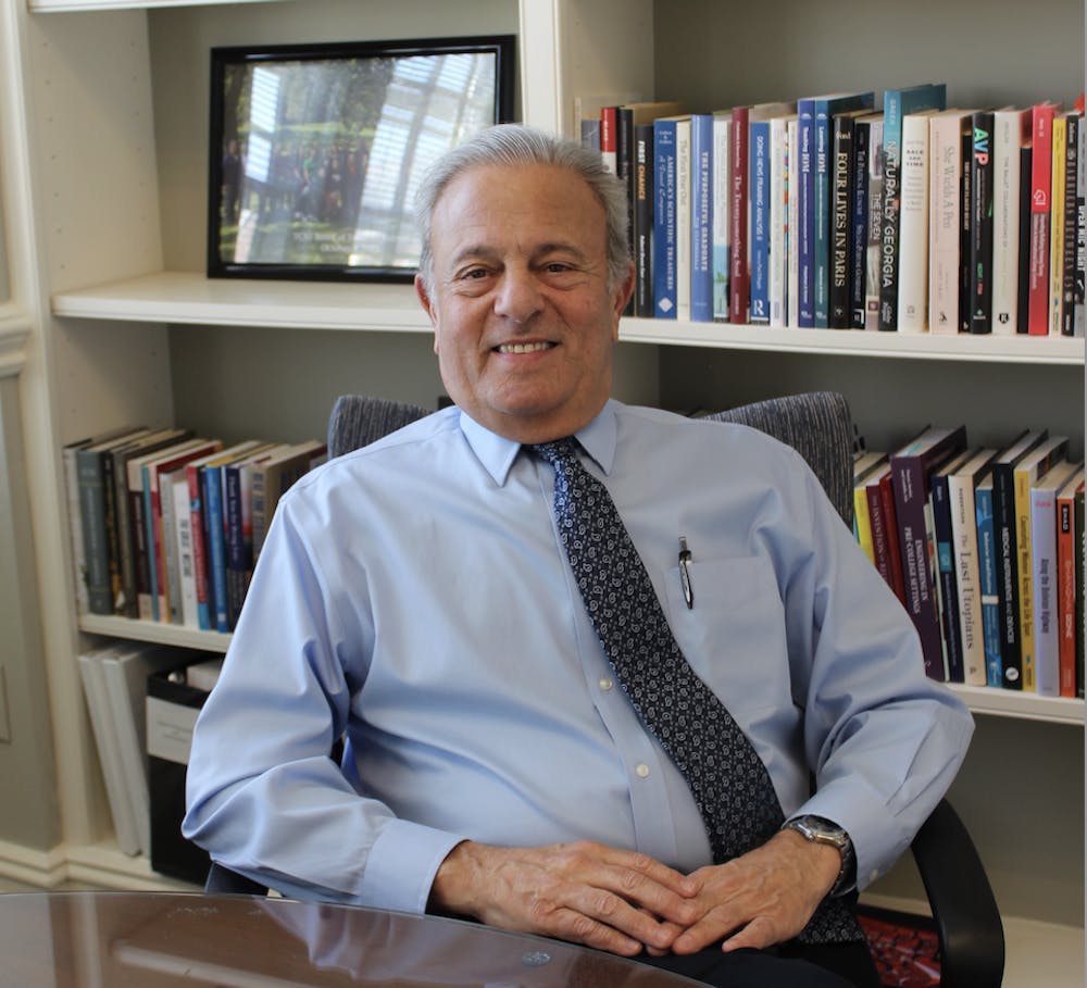 <p><em>Interim President Michael Bernstein may be appointed by the Board of Trustees to become the next permanent president (Photo by Elizabeth Gladstone / Multimedia Coordinator).</em></p>