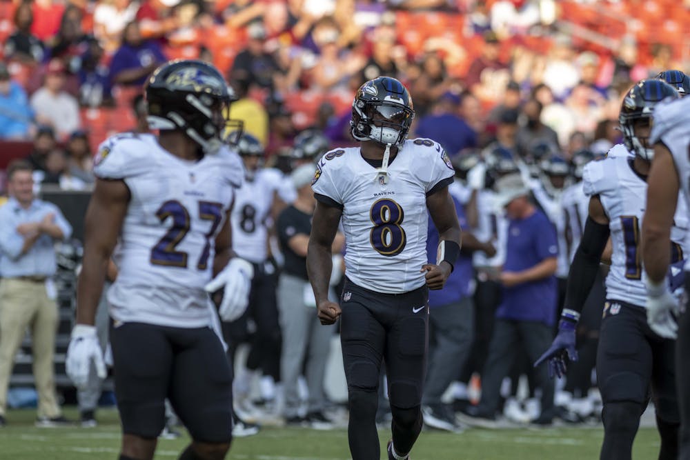 <p><em>Lamar Jackson is looking for his third MVP award (Photo courtesy of All Pro Reels/</em><a href="https://www.flickr.com/photos/joeglo/51414725093/in/photolist-2mk7635-2mkkUvt-2mkop6g-6Zsq7D-ADyyb2-fWLQSP-2jPQ99B-s4PoAY-rPv3Yo-2ojst7i-nDTu1p-5zEiDa-9kUTet-2jhSgWt-2mPYpDT-7Rwuj5-2jhVfp2-2jhSgRU-7KmC1F-2jPSawt-5KAMvK-2jhVdu5-2jhVgzD-7ymc4n-2jhVfgX" target=""><em>Flickr</em></a><em>)﻿.</em></p>