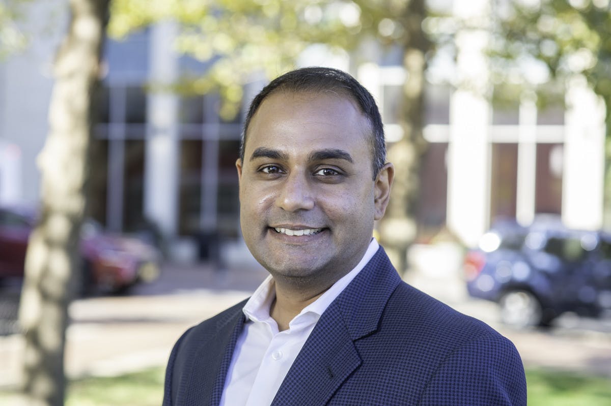 Currently, Qadim Ghani serves Montgomery County Community College as the vice president of finance. (Photo courtesy of Eric James Montgomery)