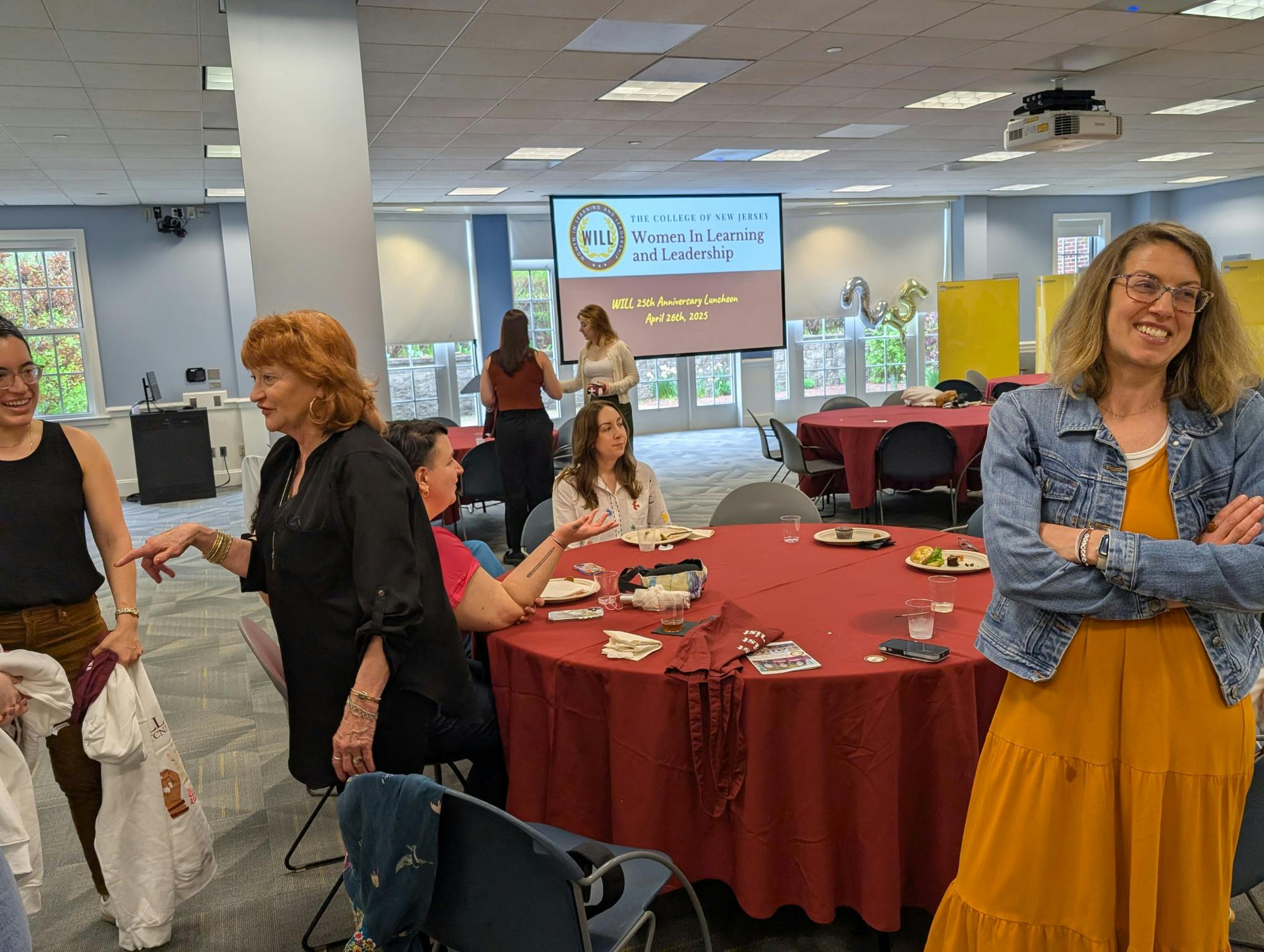 Women in Learning and Leadership celebrated its 25th anniversary during the College&#x27;s Alumni Weekend (Photo courtesy of Cecilia Colbeth). 