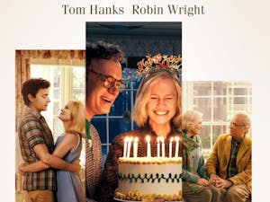 “Here” uses artificial intelligence aging and de-aging to cover this long-term relationship between Hanks and Wright (Photo courtesy of IMDb).
