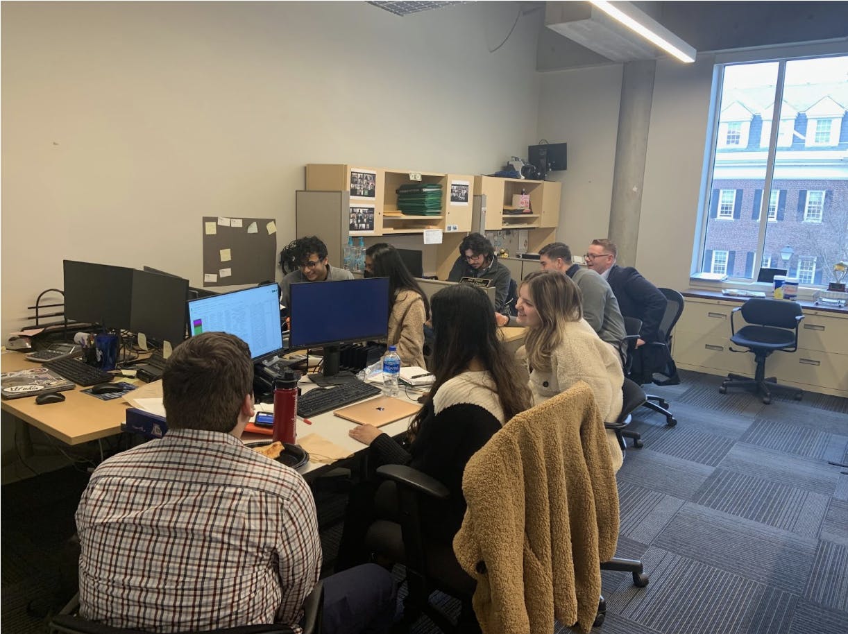 SFB members are stationed in their office at the Brower Student Center (Rishi Shah / Director of Operations). 
