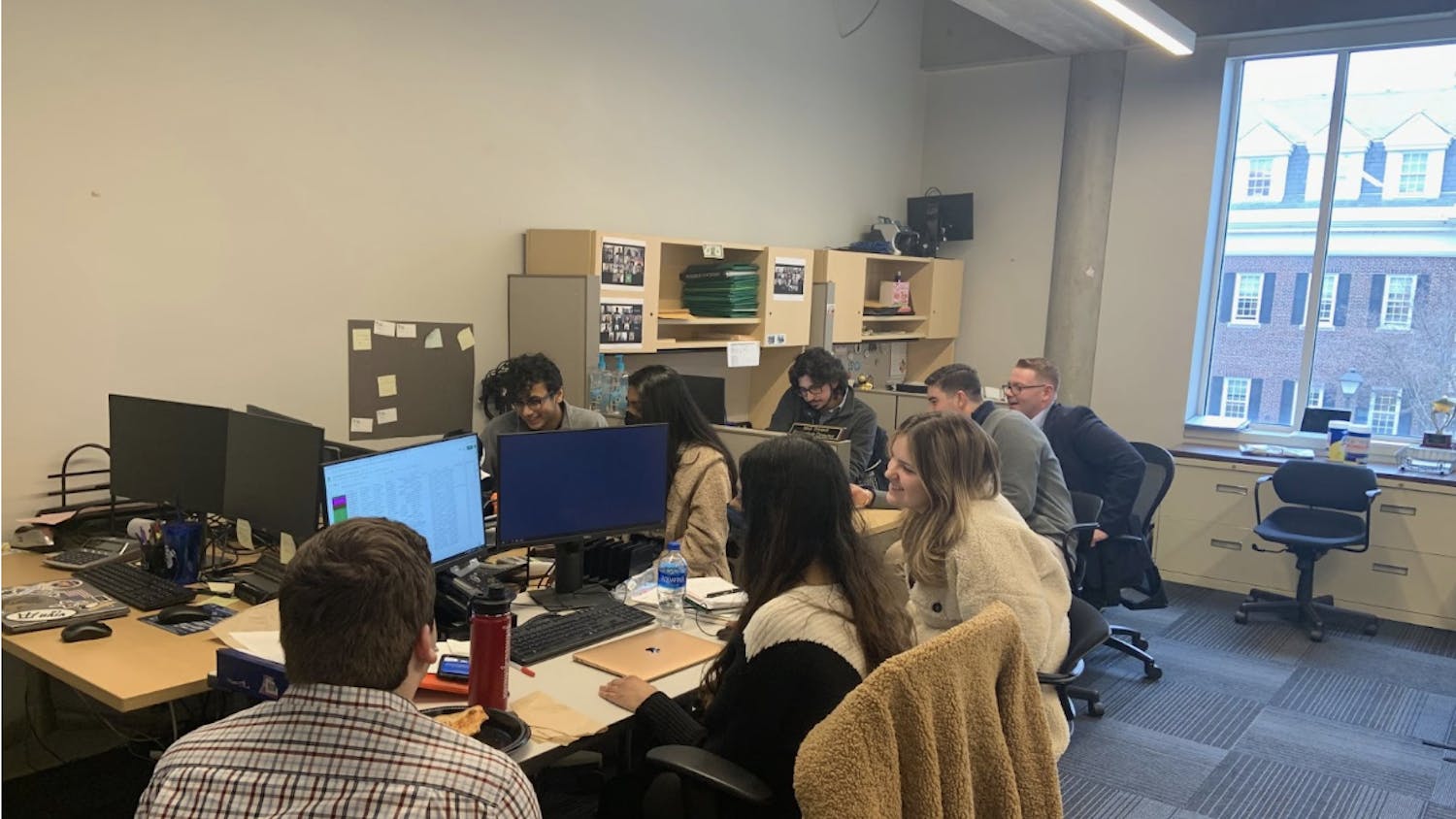 SFB members are stationed in their office at the Brower Student Center (Rishi Shah / Director of Operations).