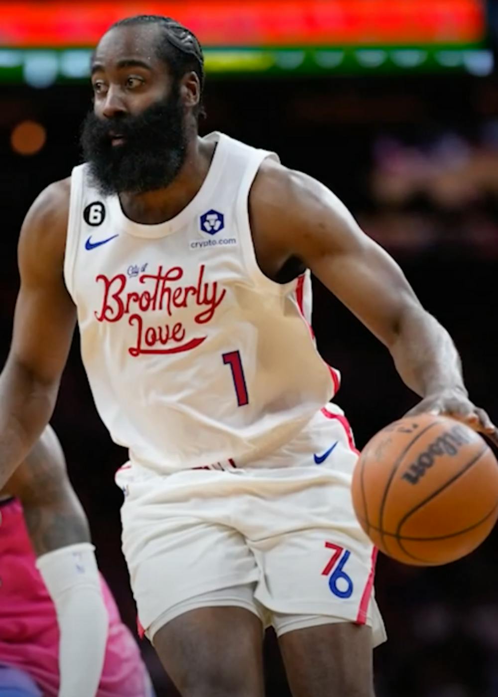 <p>76ers star guard James Harden has been traded to the Clippers (Photo courtesy of FanDuel / <a href="https://openverse.org/image/cc48c269-f260-4b84-8feb-1df8cab28b7c?q=james%20harden" target="">Wikipedia Commons</a>).</p>
