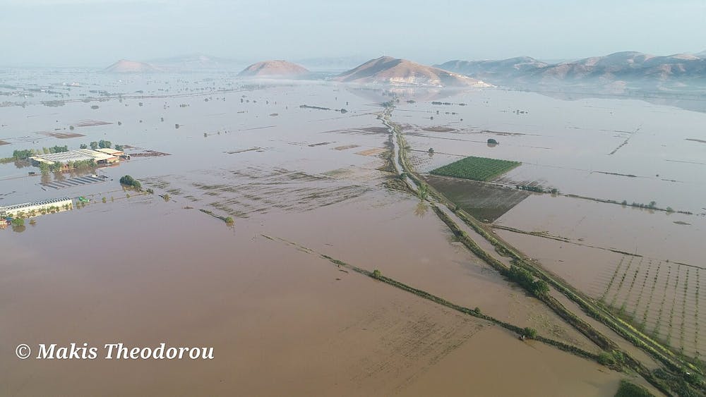 <p><em>Flooding associated with Tropical Cyclone Daniel has ravaged the coastal city of Derna in Libya (Photo courtesy of Wikimedia Commons/“</em><a href="https://commons.wikimedia.org/wiki/File:Greece_Storm_Daniel_DJI_0206_(2).jpg" target=""><em>Greece Storm Daniel DJI 0206 (2)</em></a><em>” by Makis Theodorou. September 13, 2023). </em></p>