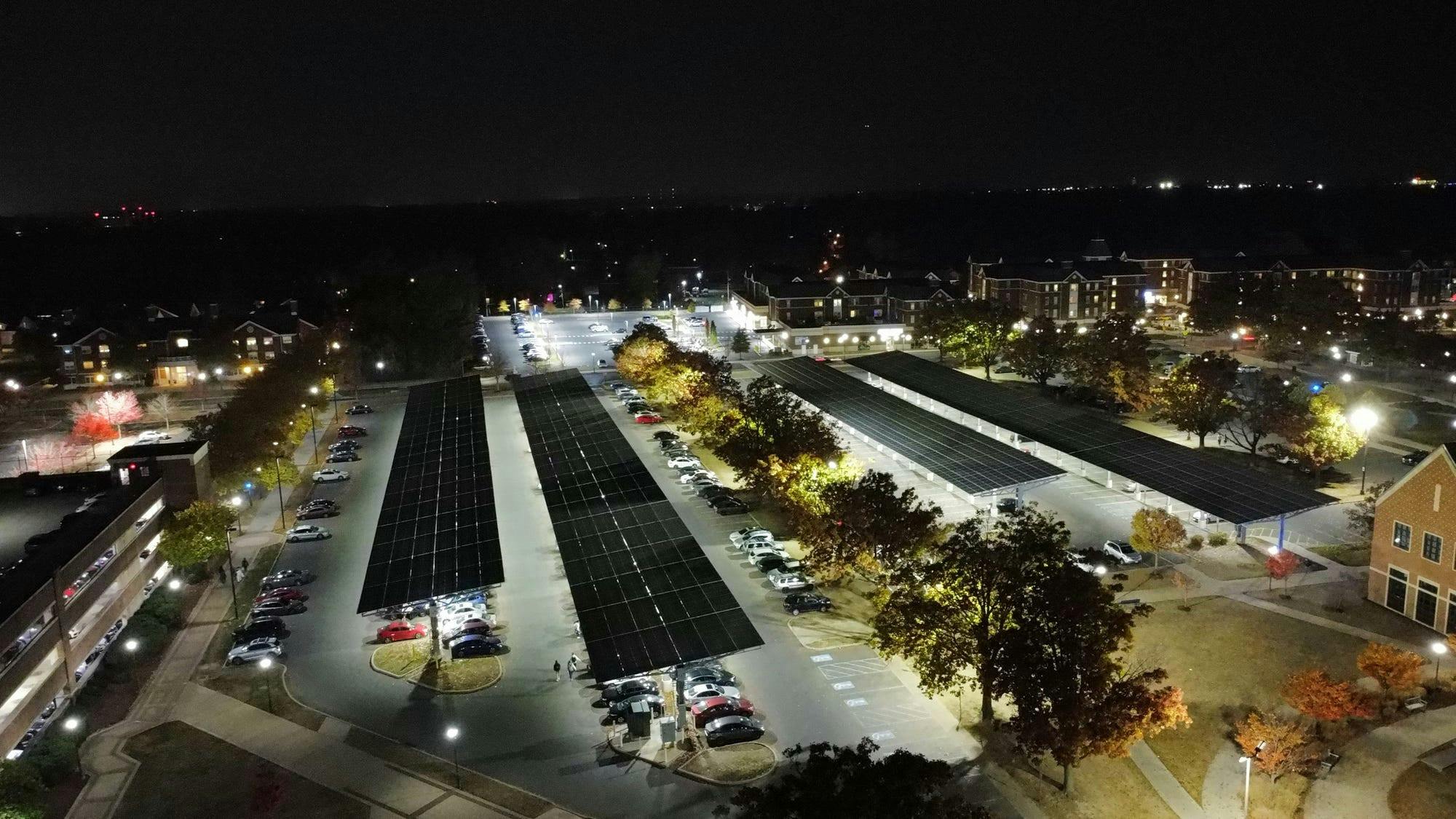 The College was recently recognized for its sustainability (Photo by Derek Meola / Staff Photographer).