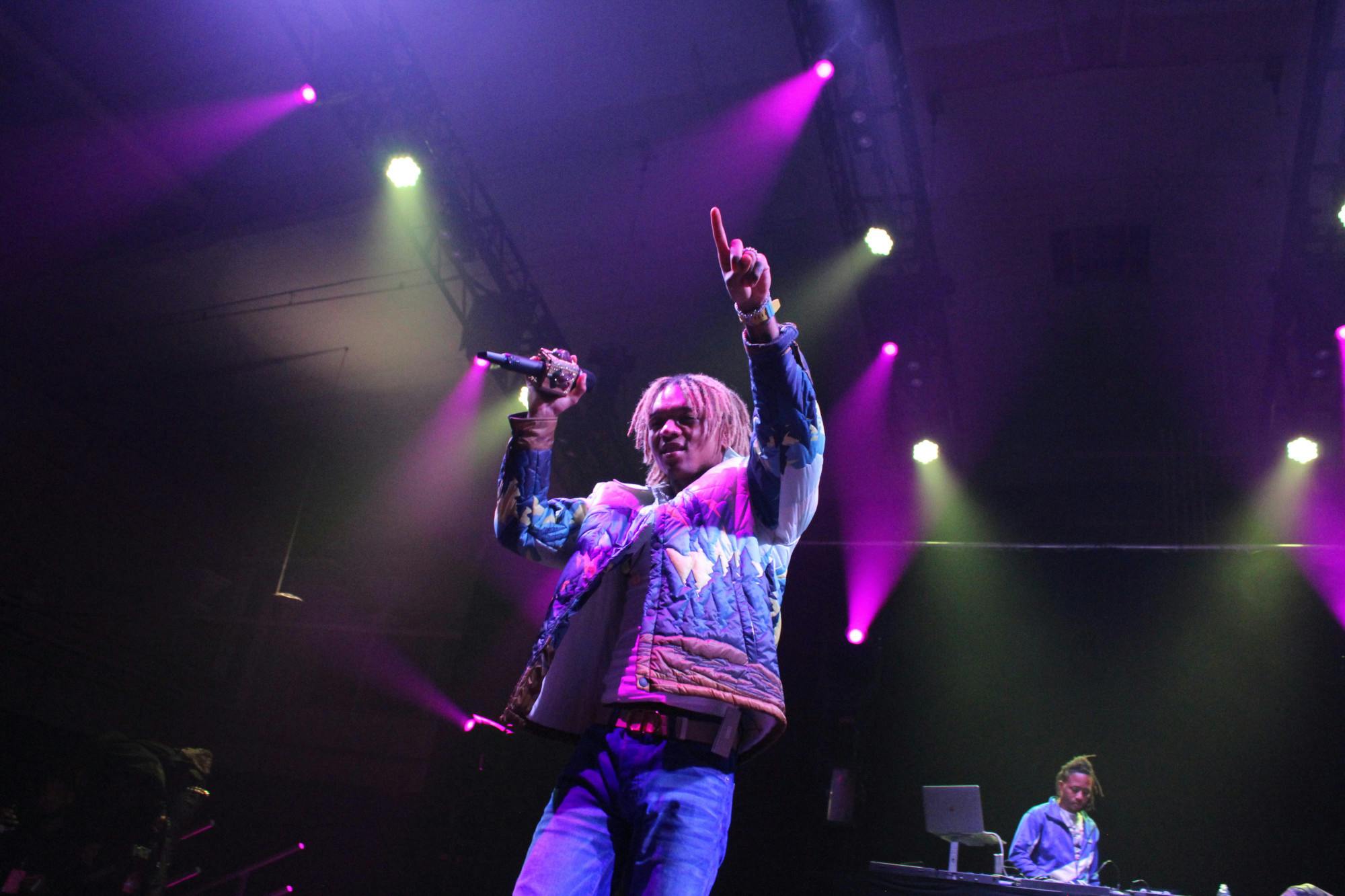 Swae Lee held the audience’s attention for all of his set (Photo courtesy of Elizabeth Gladstone /  Multimedia Coordinator). 