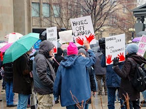Thousands anti-Trump demonstrations emerge in cities across the United States, Canada and Mexico. (Photo courtesy of Wikimedia Commons / Can Pac Swire, April 5, 2025)