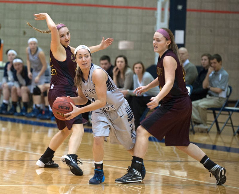 Sports-SMCBball-20140115-Caroline-Genco-SMC-Basketball