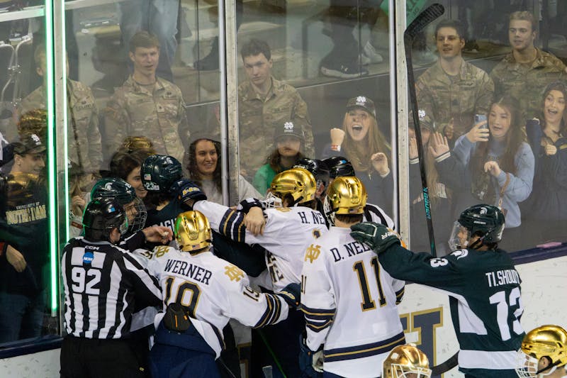 Irish will need four consistent lines against No. 1 Spartans
