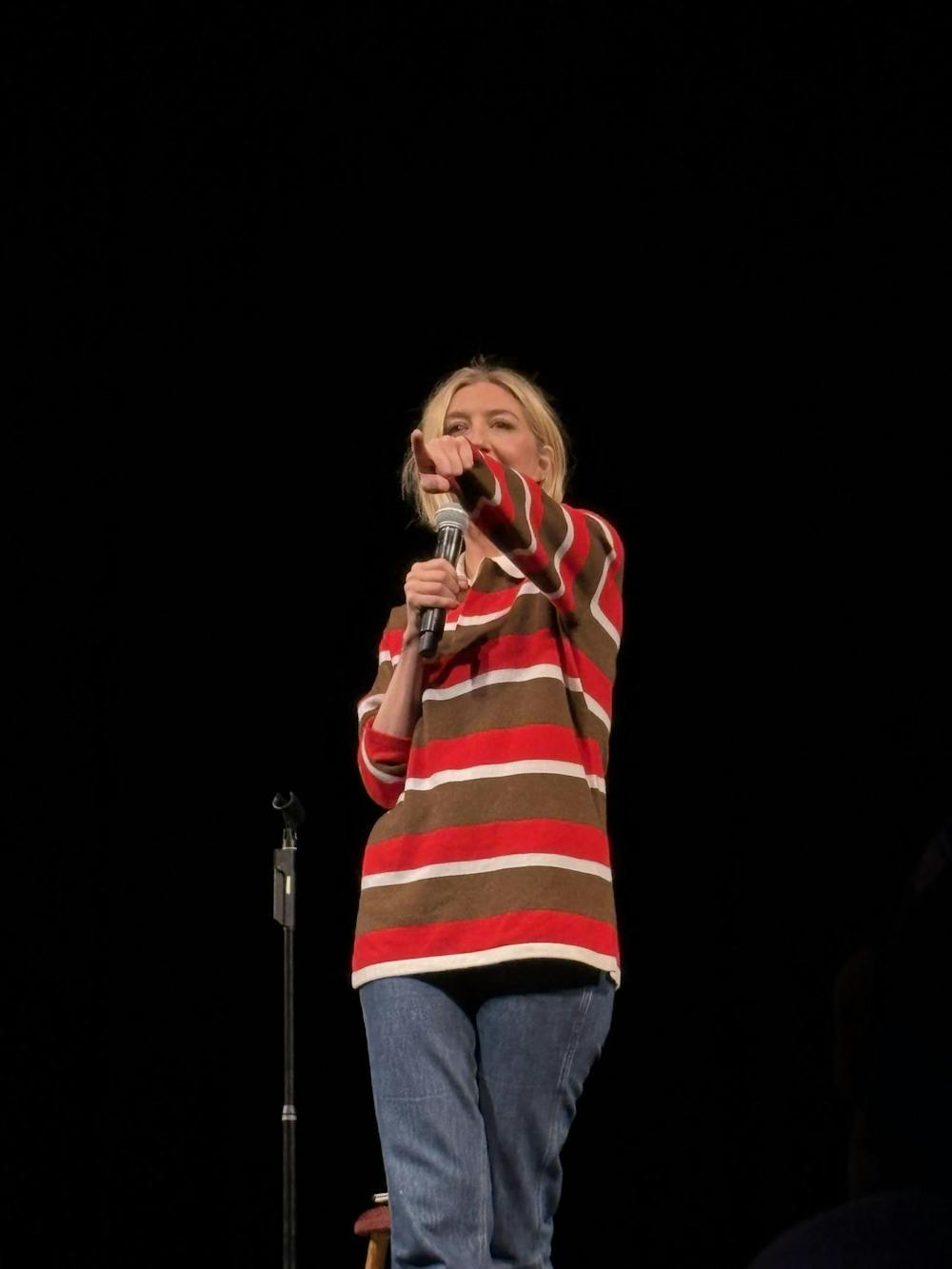 Heidi Gardner performs at Washington Hall.jpeg