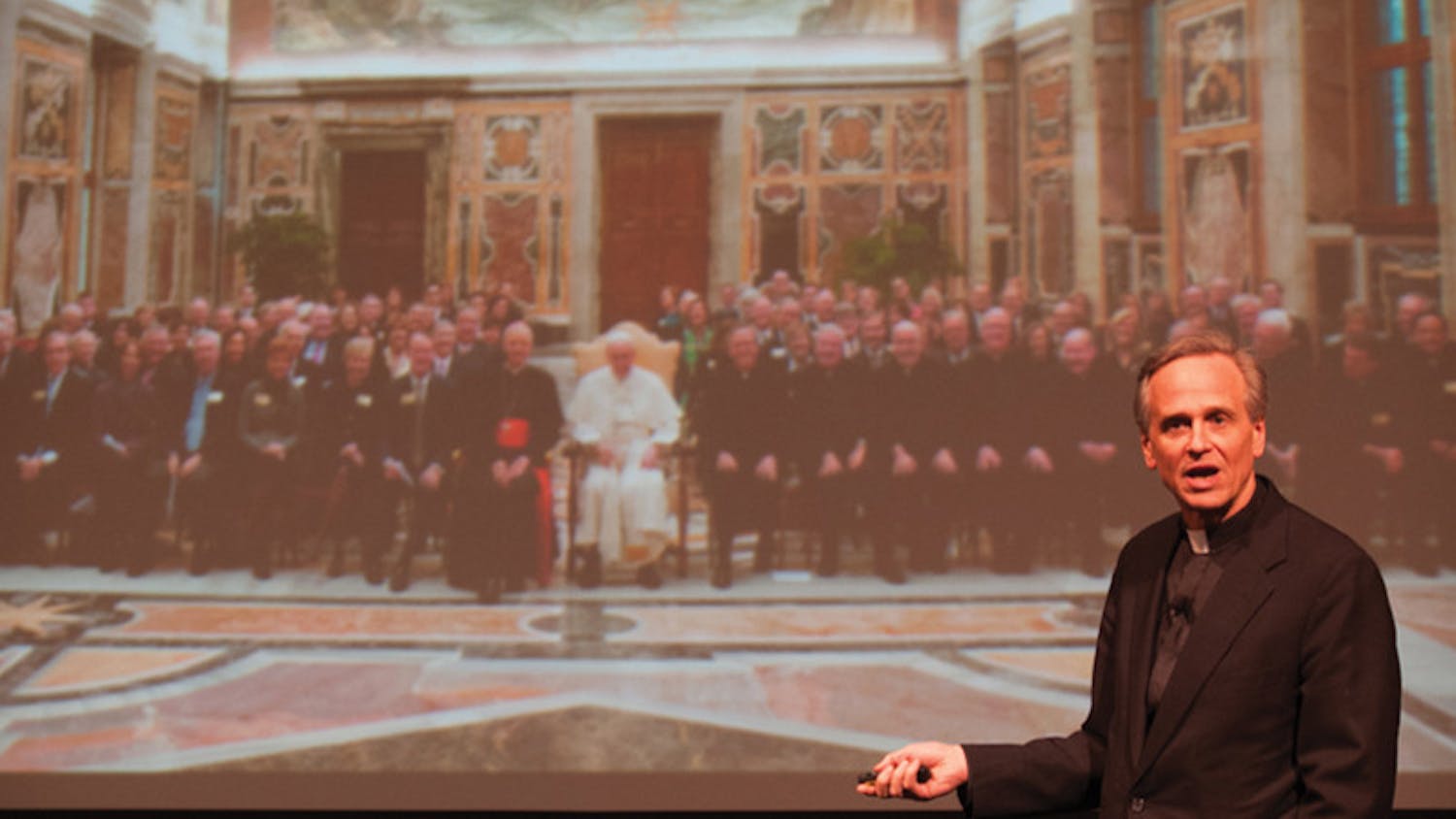 Jenkins-20140225-20140225-Annette-Sayre-Father-Jenkins-University-Initiatives-Talk-Washington-Hall