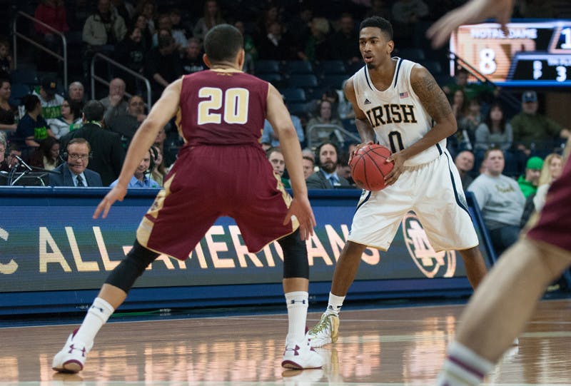 Sports-M-Bball20140201-20140202-Isabella-Bianco-Mens-Basketball-Purcell-Pavillion-vs-Boston-College