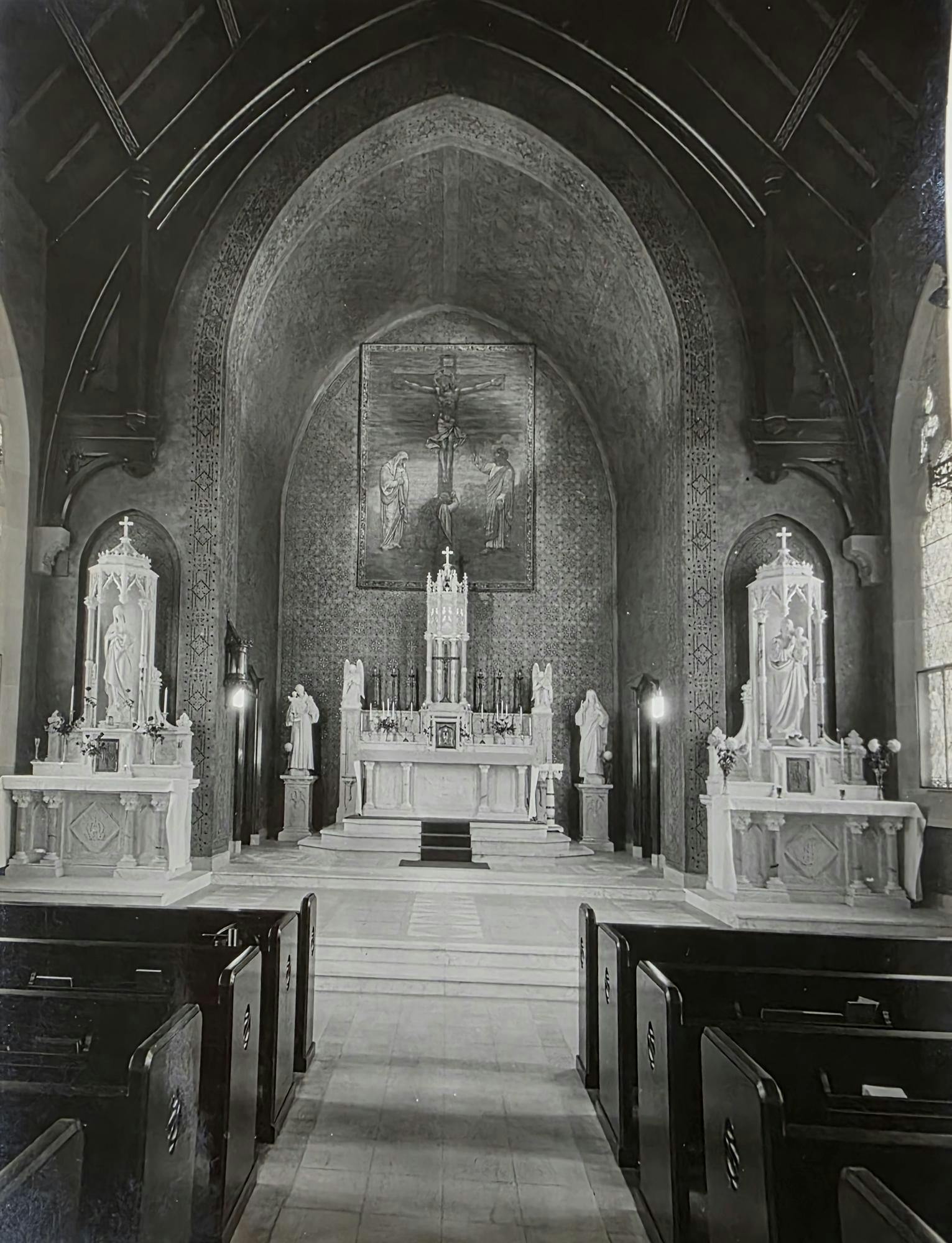 Archival Materials on Holy Spirit Chapel Dedication Mass