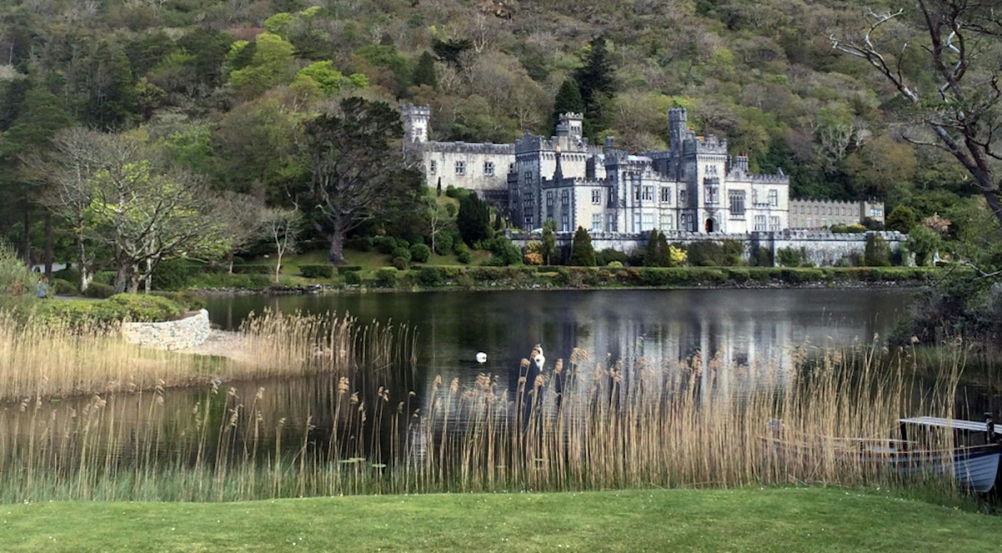 Students participating in a new summer study abroad program sponsored by the English department in Ireland will spend a week at Kylemore Abbey, pictured.