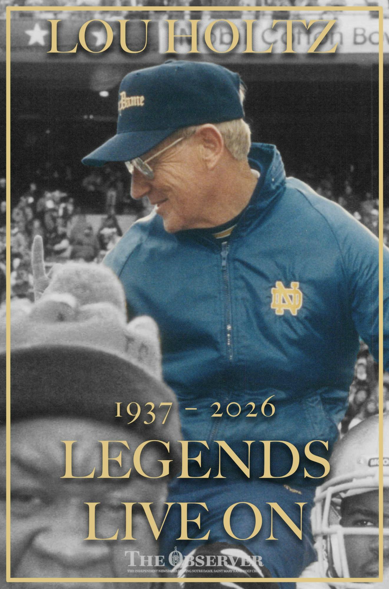 Lou Holtz Irish Insider cover