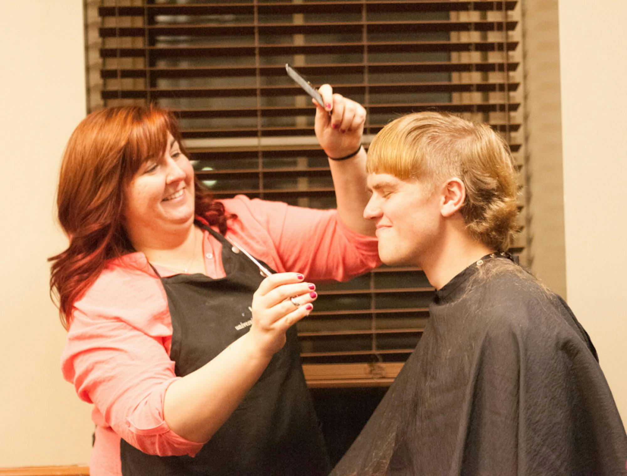 20151112, 20151113, Mullets for Malaria, Rosie LoVoi