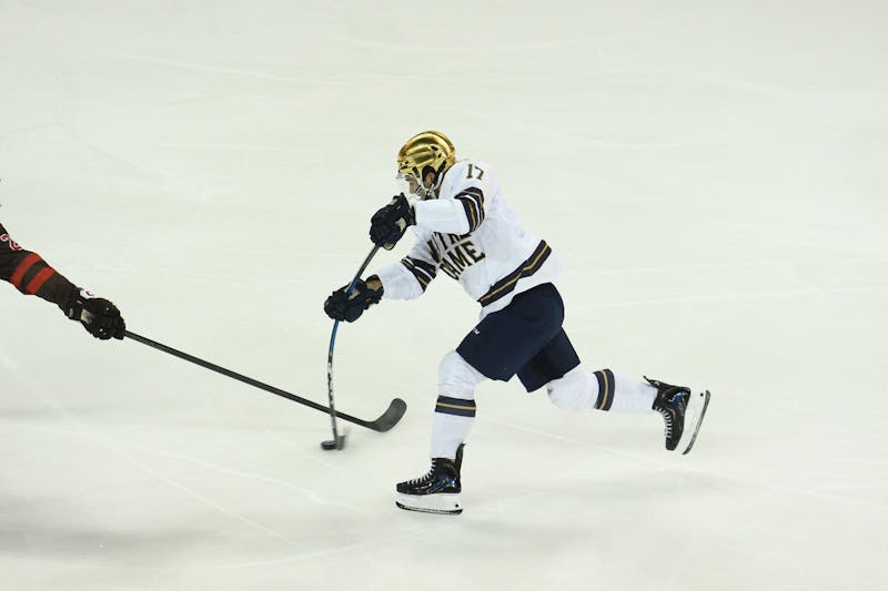 Irish hockey collides with No. 2 Michigan in rivalry matchup