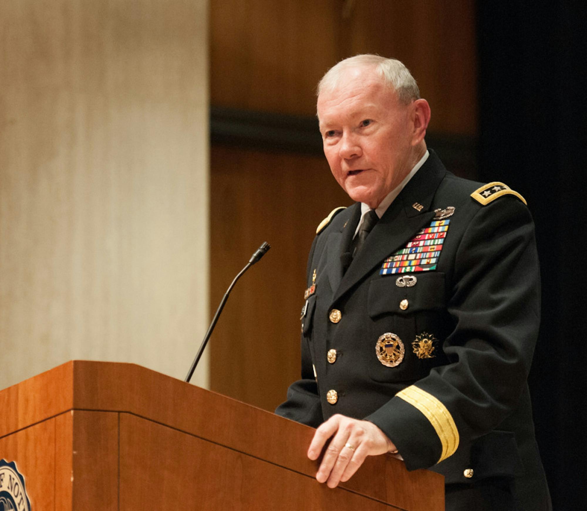 20140906, 20140906, Carey auditorium, Hesburgh Library, Lucy Du, National Security Lecture