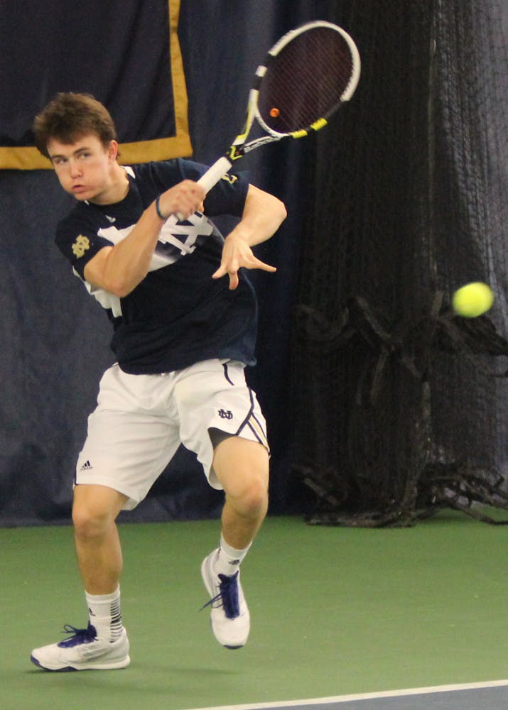 M-Tennis-Andrews-20140222-2013-2014-20140222-Andrews-Eck-Tennis-Center-Emmet-Farnan-M-Tennis-The-Observer-Vs-Ohio-State