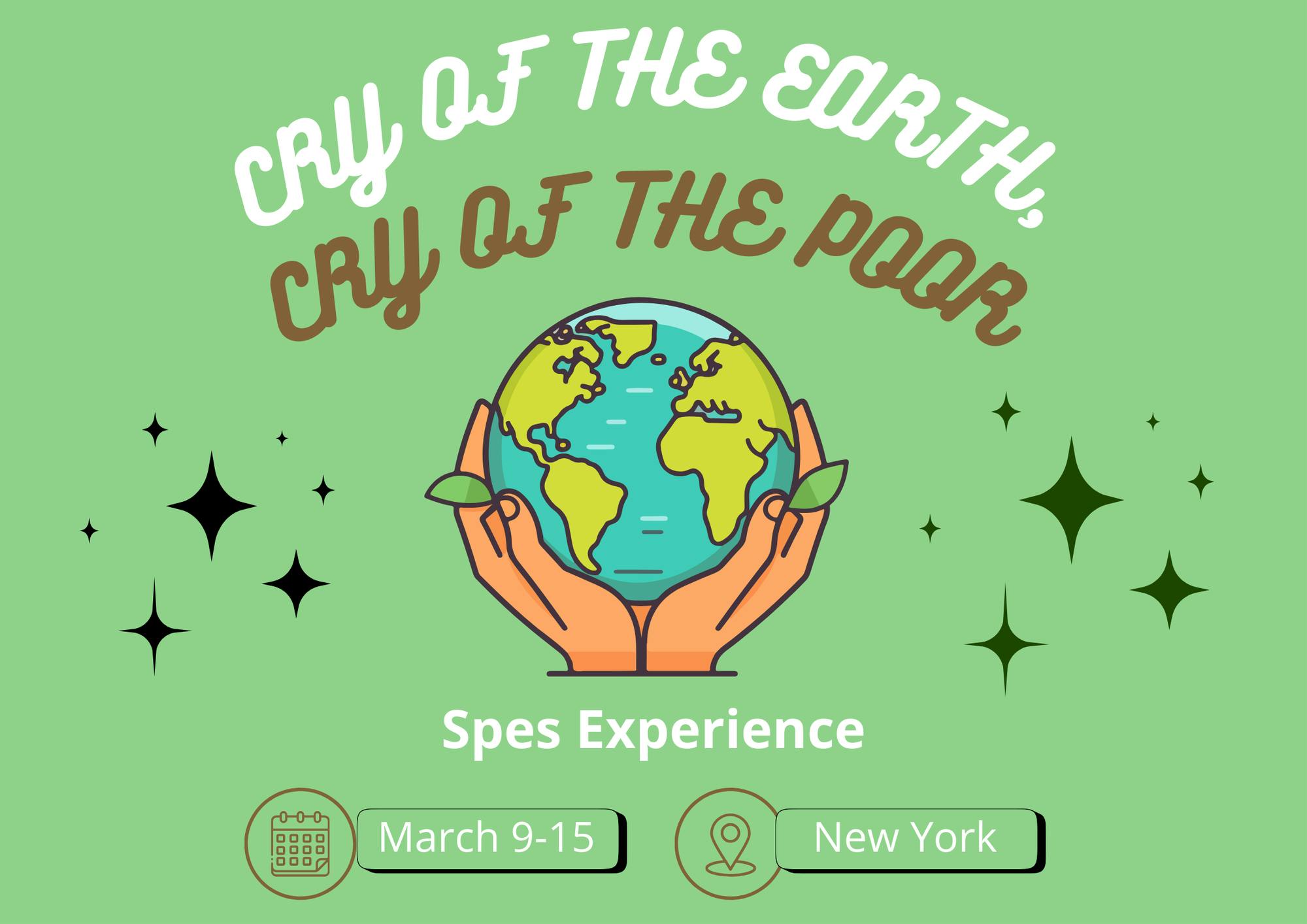 CFAM Infographic: "Cry of the Earth, Cry of the Poor" Spes Experience - 2