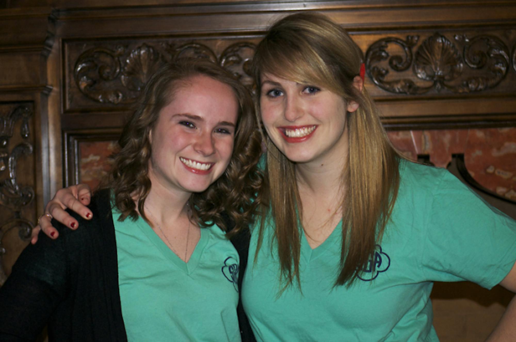 Incoming student body president McKenna Schuster (right) and vice president Sam Moorhead (left) will take office April 1.