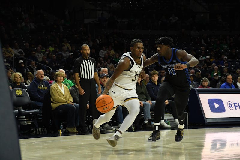 Notre Dame men’s basketball handed its first loss of the season at Ohio State