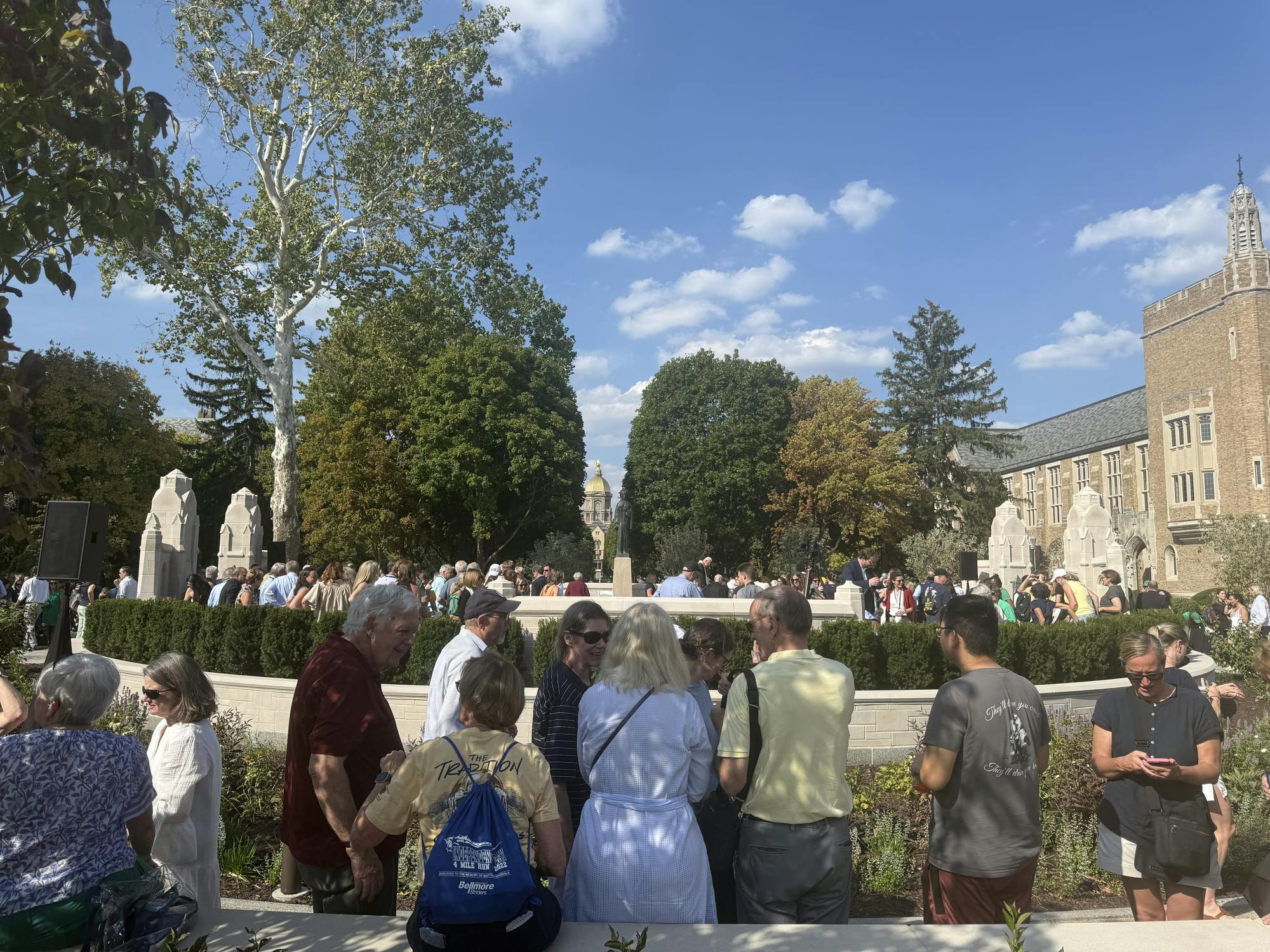 Notre Dame's Main Circle ceremony invites faculty, students and community members