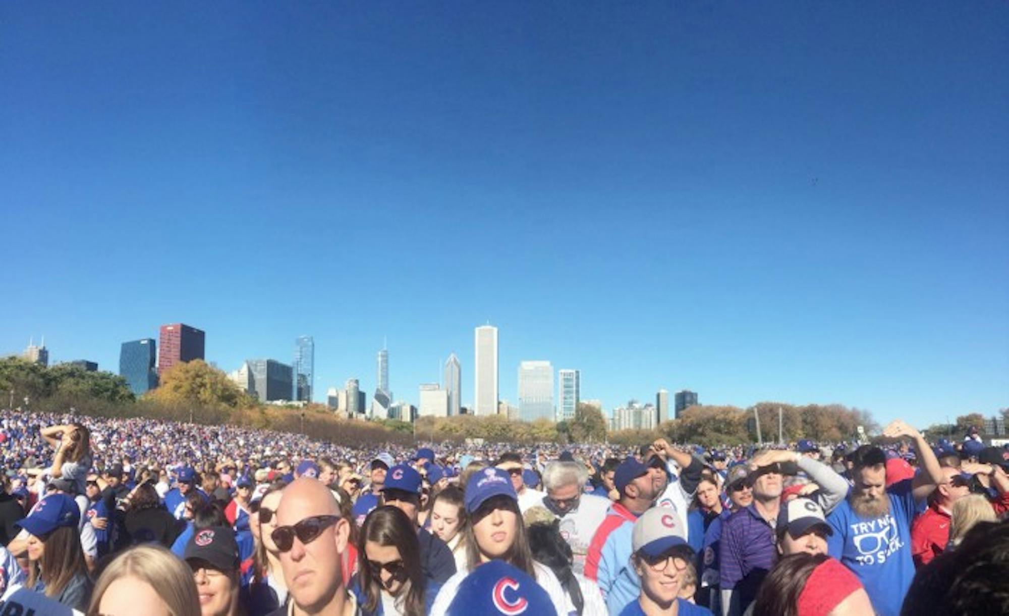 An estimated 5 million people lined the streets of Chicago for the Cubs’ World Series victory parade, making it the seventh-largest gathering of people in human history.