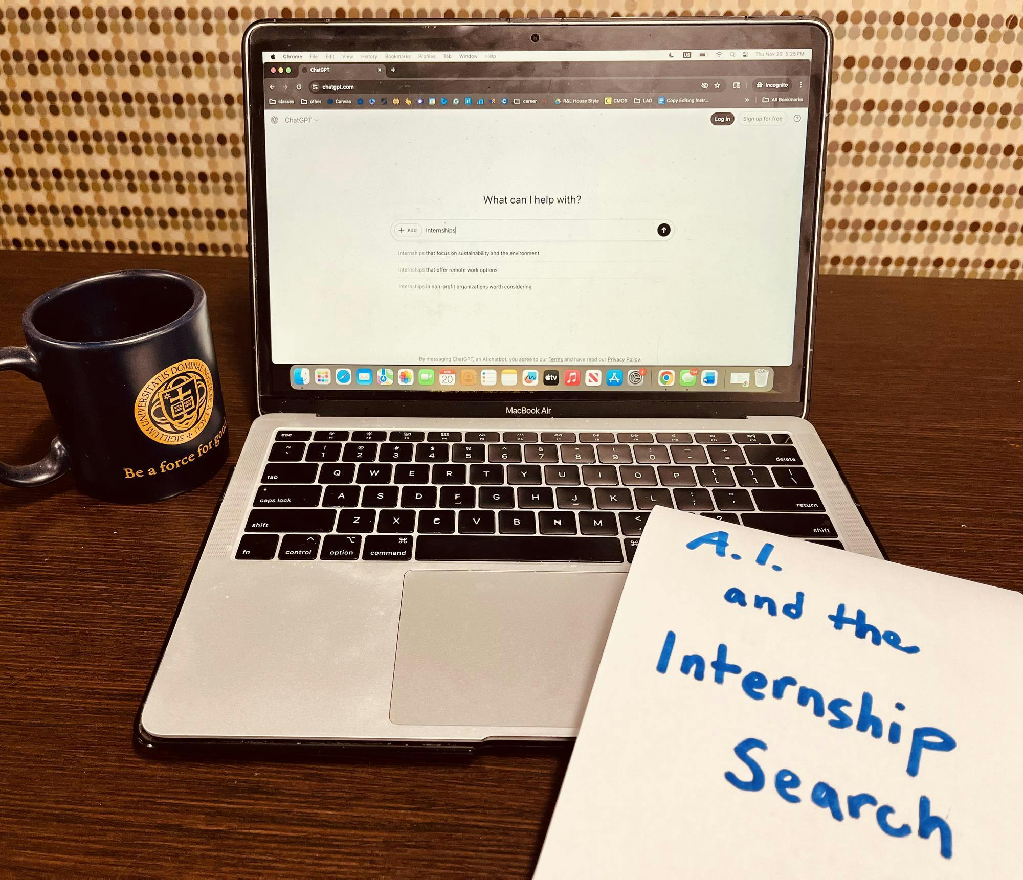 AI helps students in navigating internship opportunities seen in survey