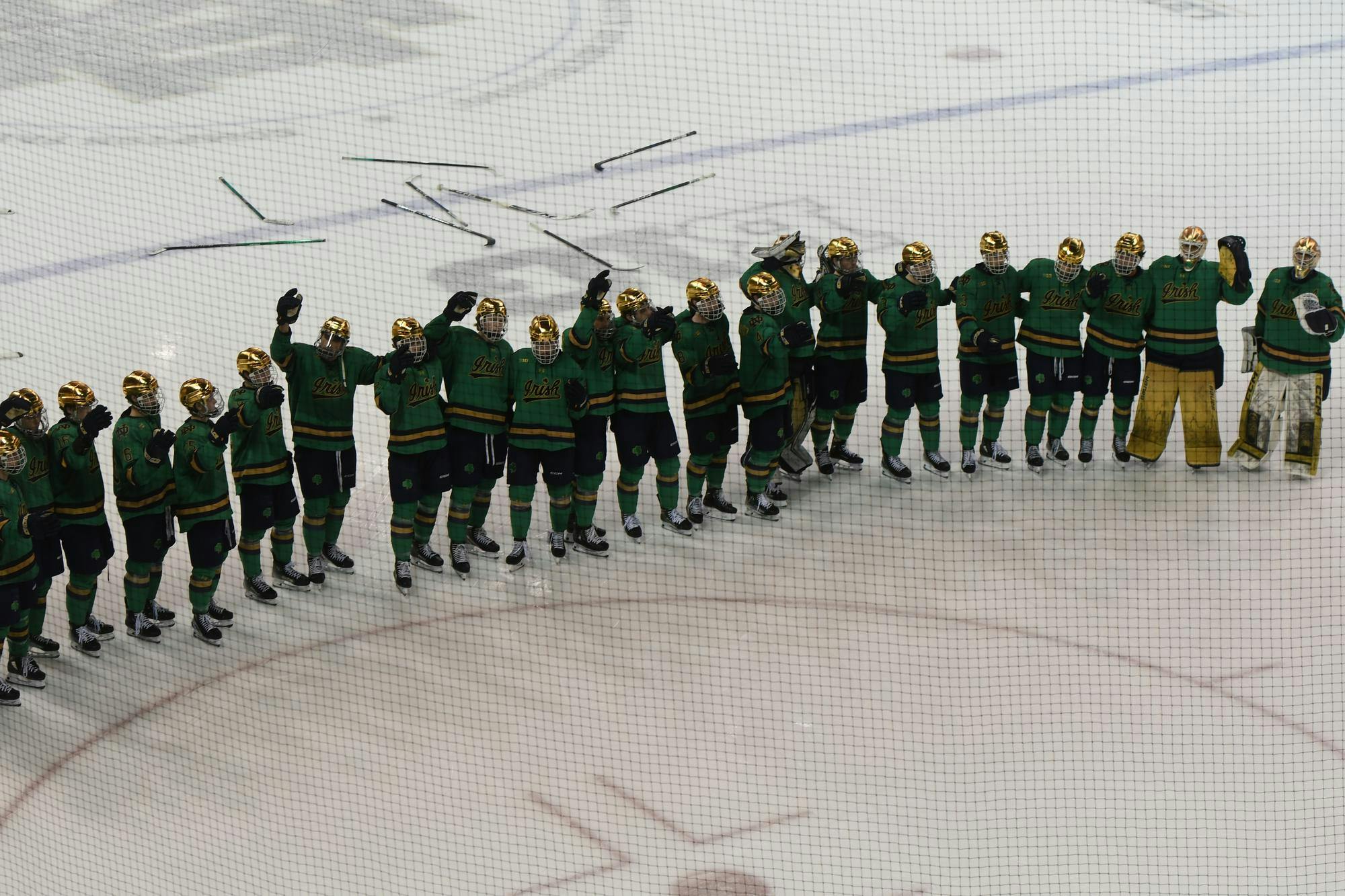 20230217, Compton Family Ice Arena, Green Out, Hockey, Minnesota, Senior Night, Sofia CrimiVaroli-32.jpg