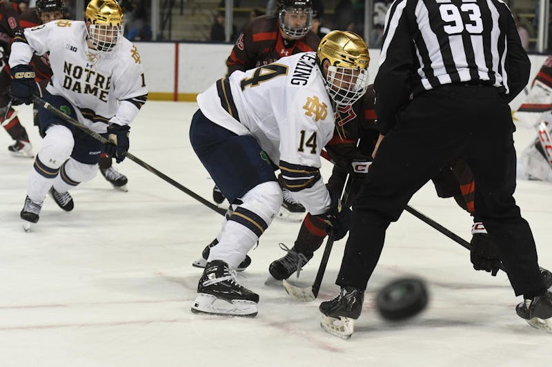 Irish host Minnesota in conference rematch