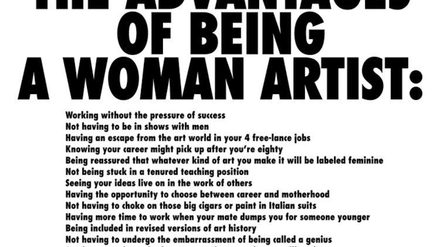 The Advantages of Being a Woman Artist (1988)