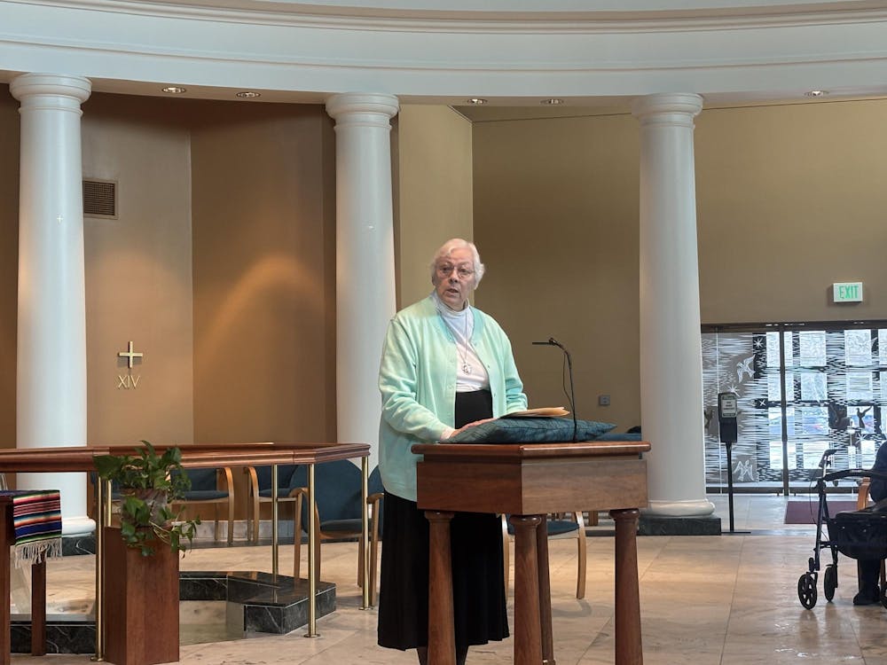 Sister Maryanne O'Neill, C.S.C. provides hope reflection during Holy Cross Heritage Month