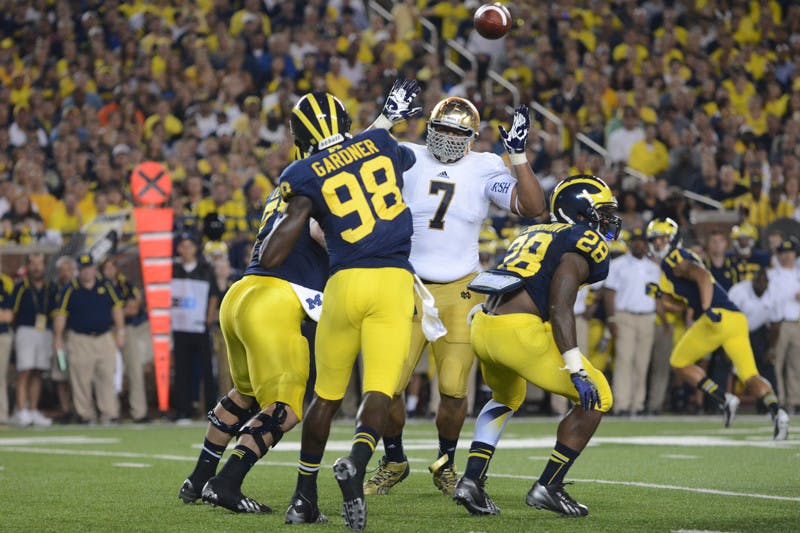 20130907-2013-Football-20130907-Away-John-Ning-Loss-michigan-Michigan-Stadium-Night-Game-Notre-Dame-Tuitt