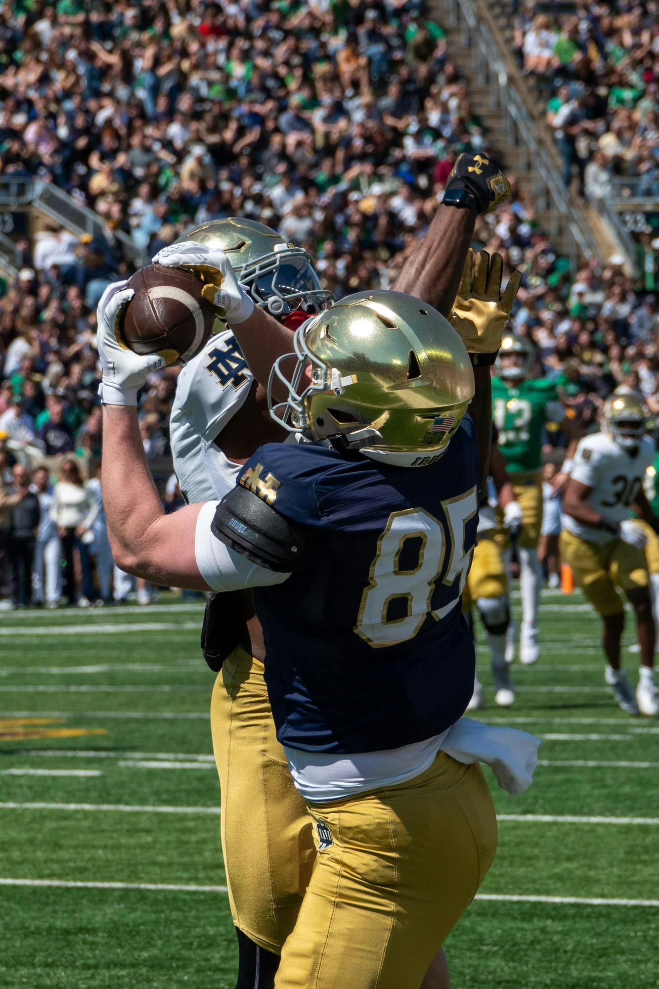 20250412, Blue and Gold Game, Declan Lee, football, Notre Dame Stadium-22.jpg