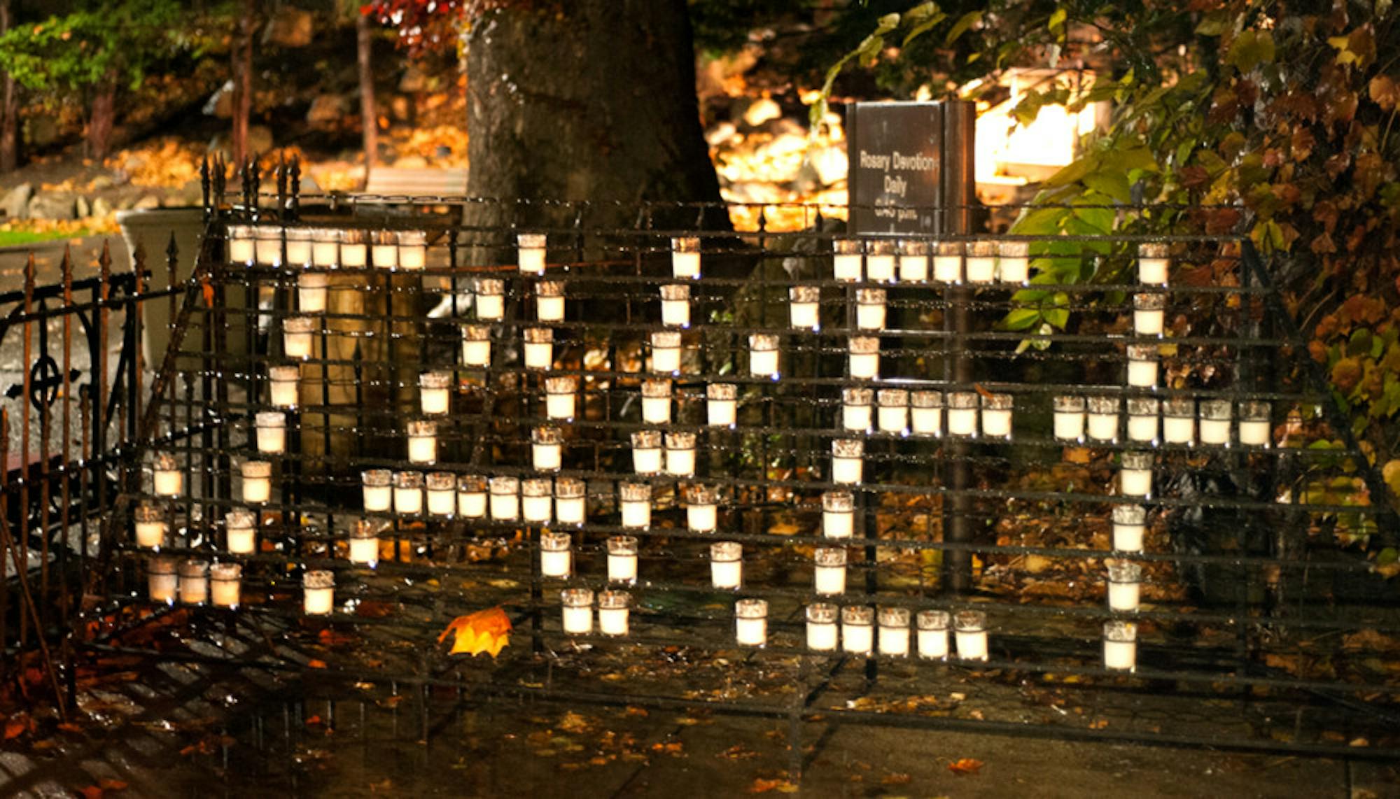 20151112, 20151112, Candles, Grotto, Jake Scanlan, Rachel O'Grady