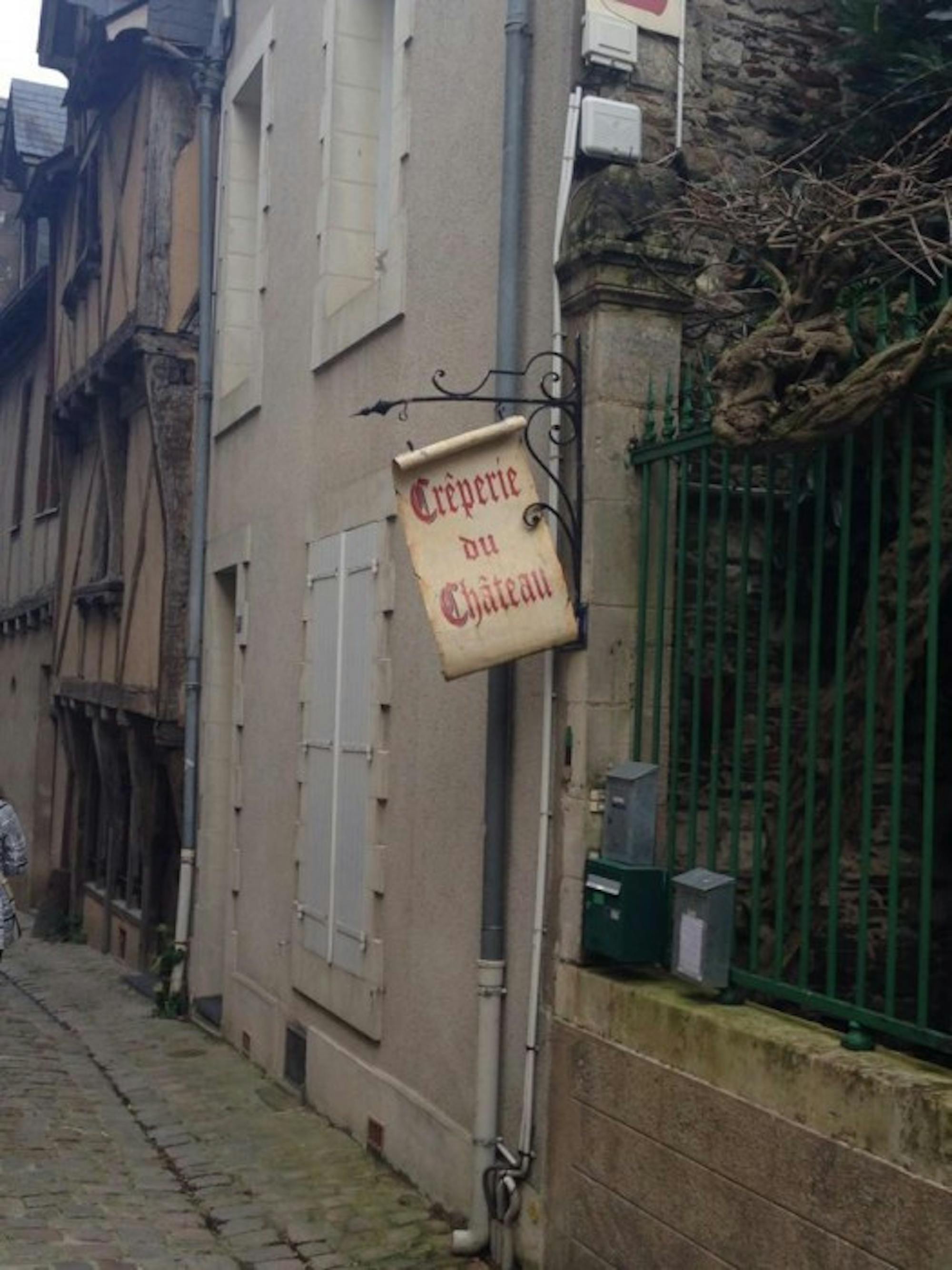 Out of the countless crêperies in Angers, the Crêperie du Chatateau is the most popular due to its cozy, quaint atmosphere and location directly across the street from the Chateau d'Angers.