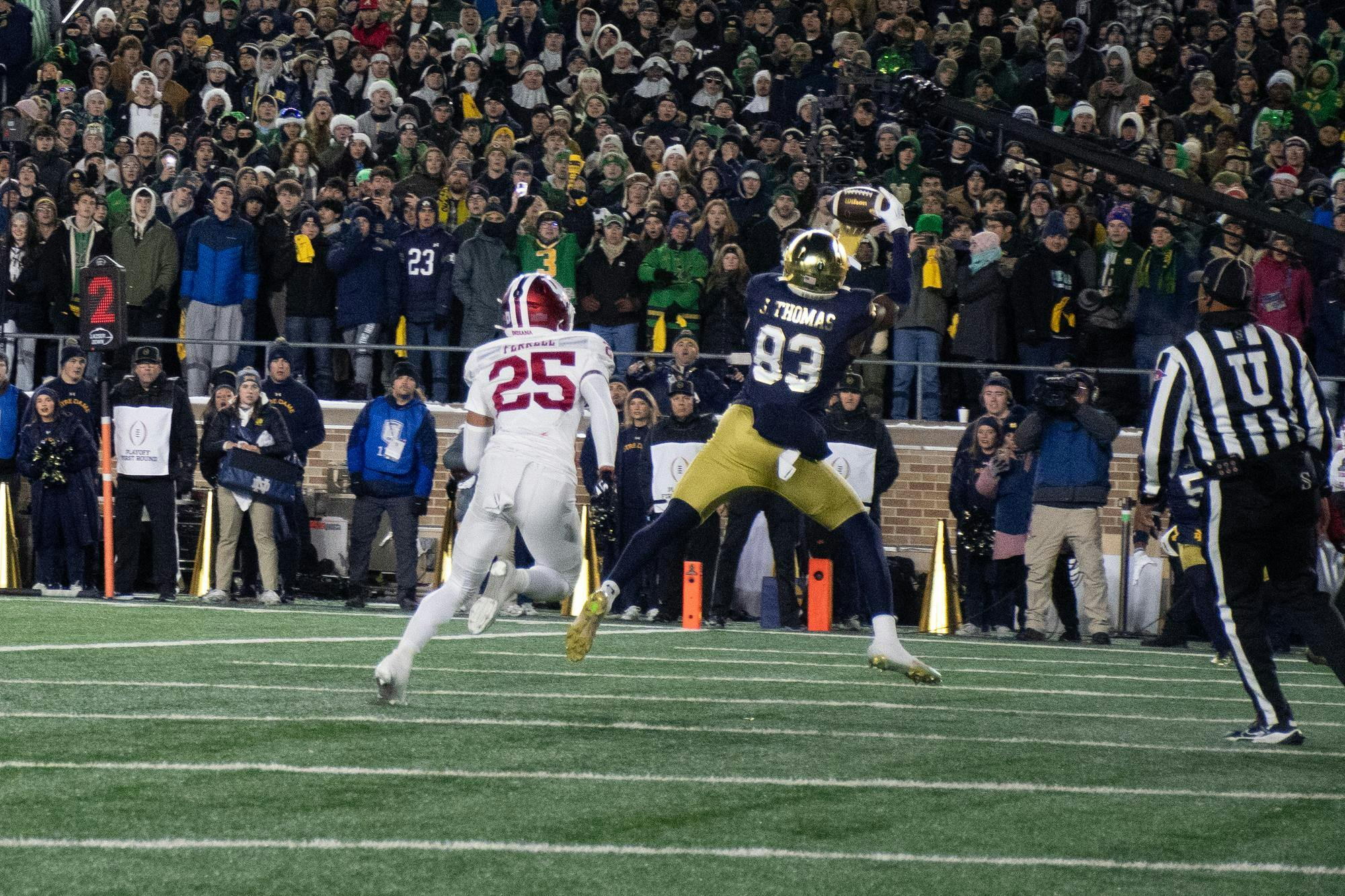 Irish trounce Indiana, move on to the Sugar Bowl The Observer