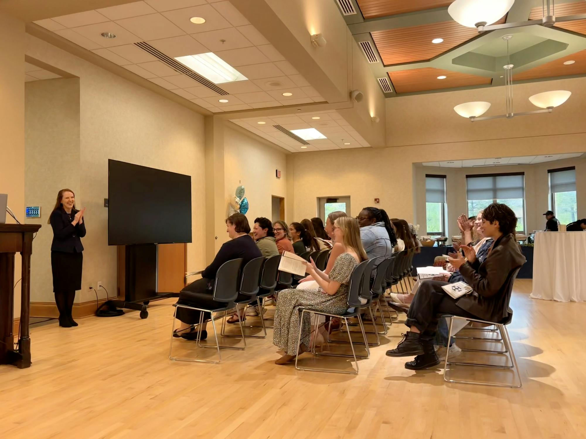 CSC awards honors students with awards and cords during ceremony