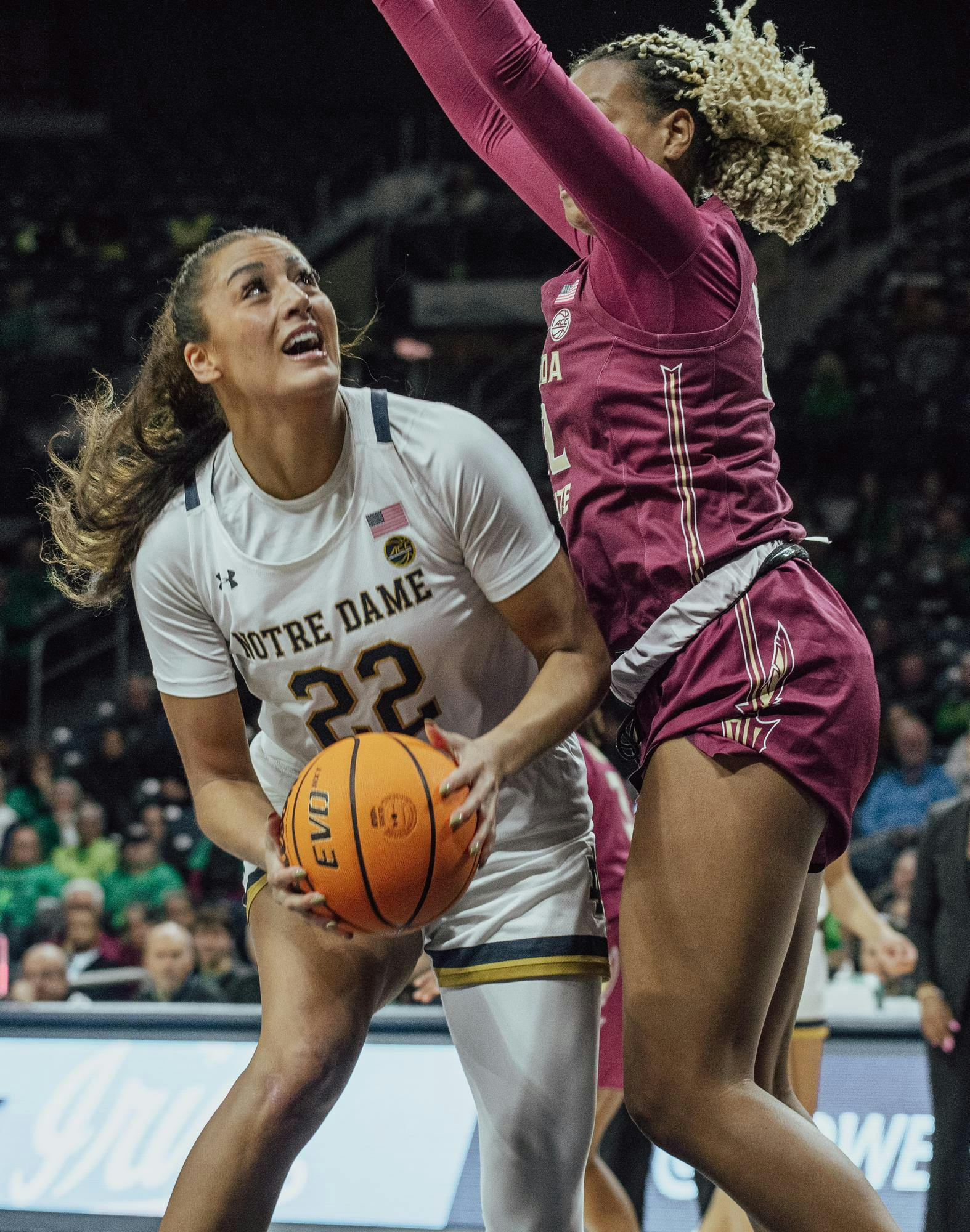 Notre Dame Women's Basketball Battles Past Florida State In Double ...