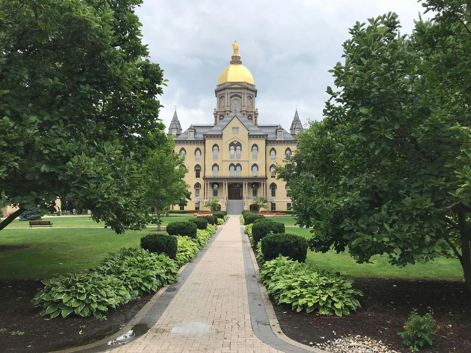 Notre Dame's Golden Dome